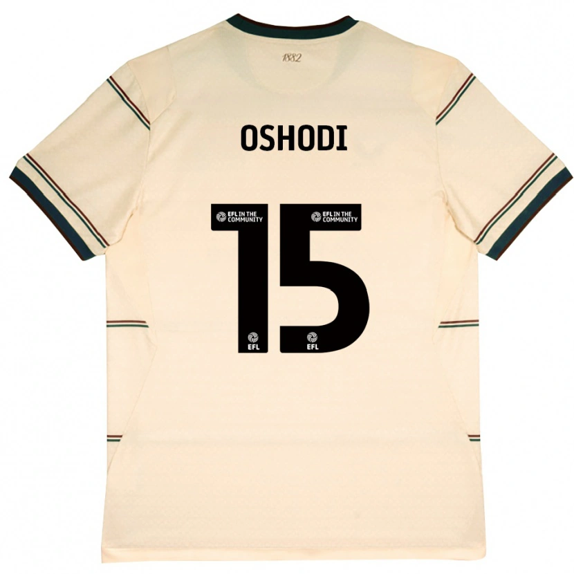 Danxen Women Darren Oshodi #15 Beige Burgundy Away Jersey 2026/27 T-Shirt