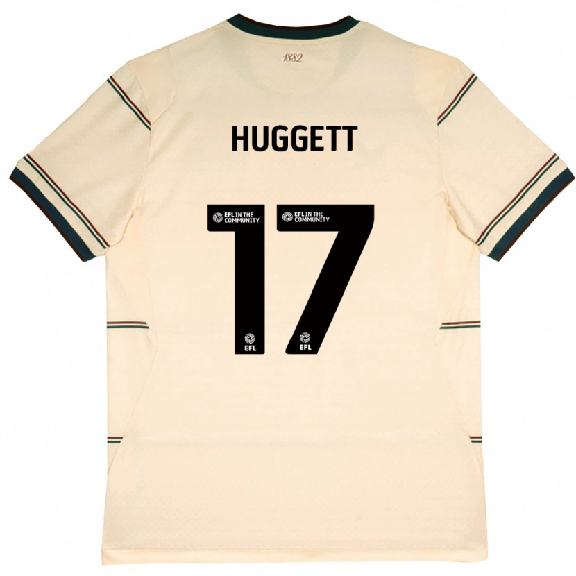 Danxen Women Aiden Huggett #17 Beige Burgundy Away Jersey 2026/27 T-Shirt