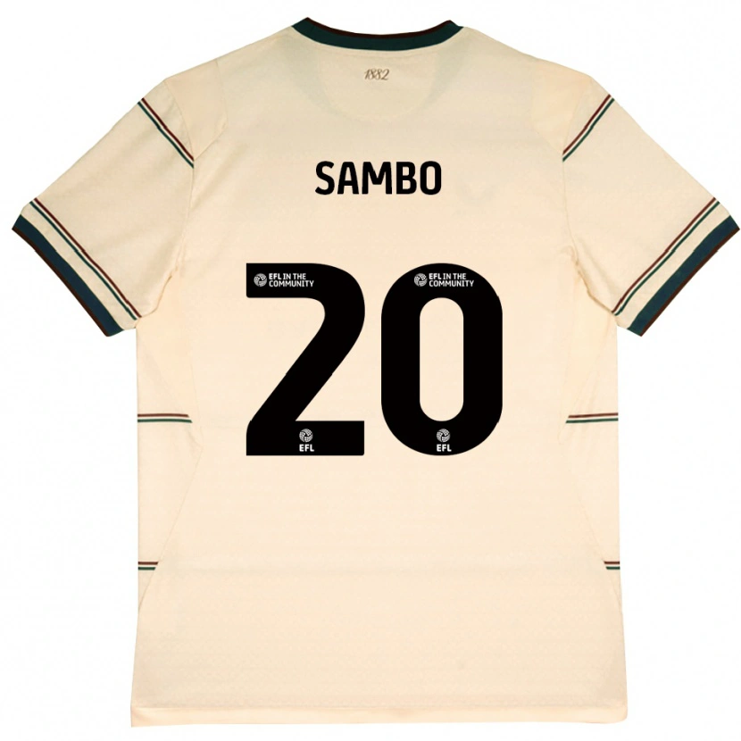 Danxen Women Shurandy Sambo #20 Beige Burgundy Away Jersey 2026/27 T-Shirt