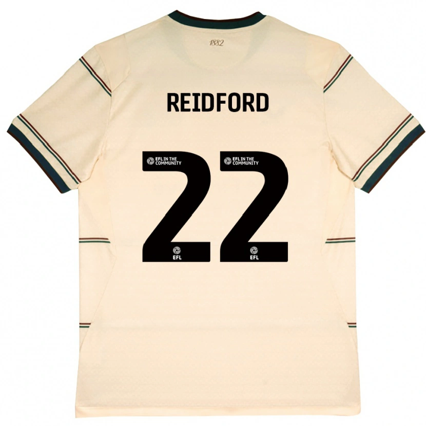Danxen Women Isabella Reidford #22 Beige Burgundy Away Jersey 2026/27 T-Shirt