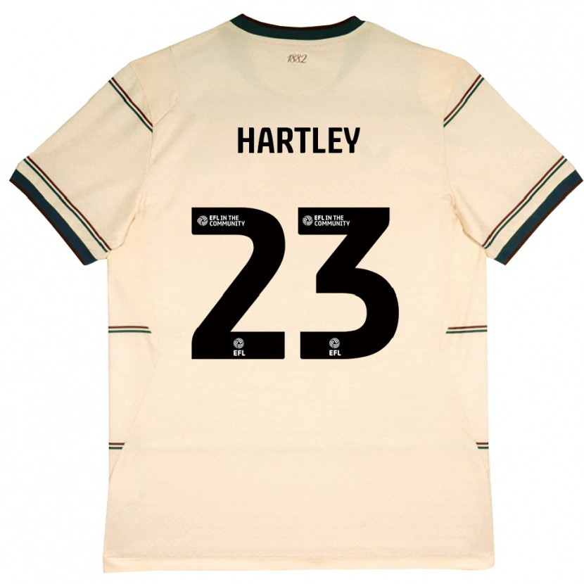 Danxen Women Naomi Hartley #23 Beige Burgundy Away Jersey 2026/27 T-Shirt