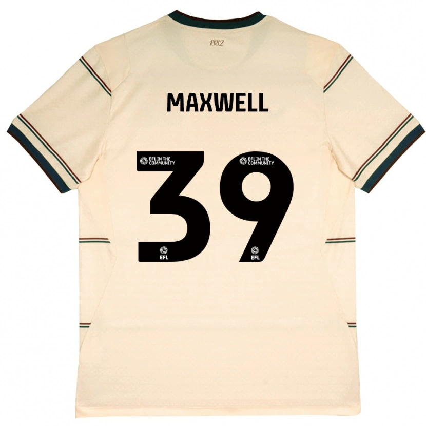 Danxen Women Danielle Maxwell #39 Beige Burgundy Away Jersey 2026/27 T-Shirt