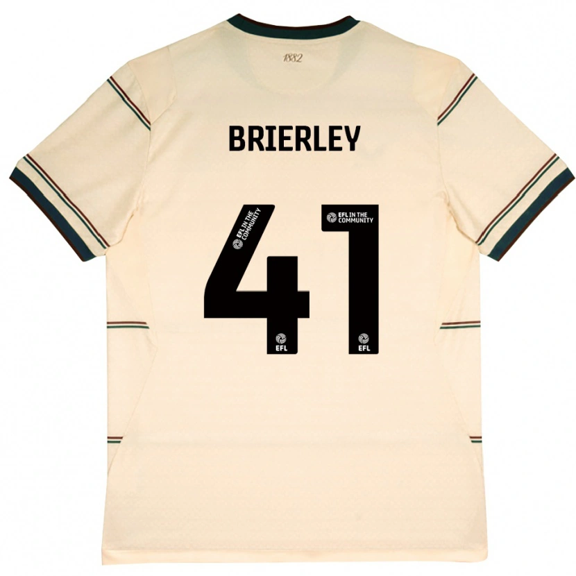 Danxen Women George Brierley #41 Beige Burgundy Away Jersey 2026/27 T-Shirt