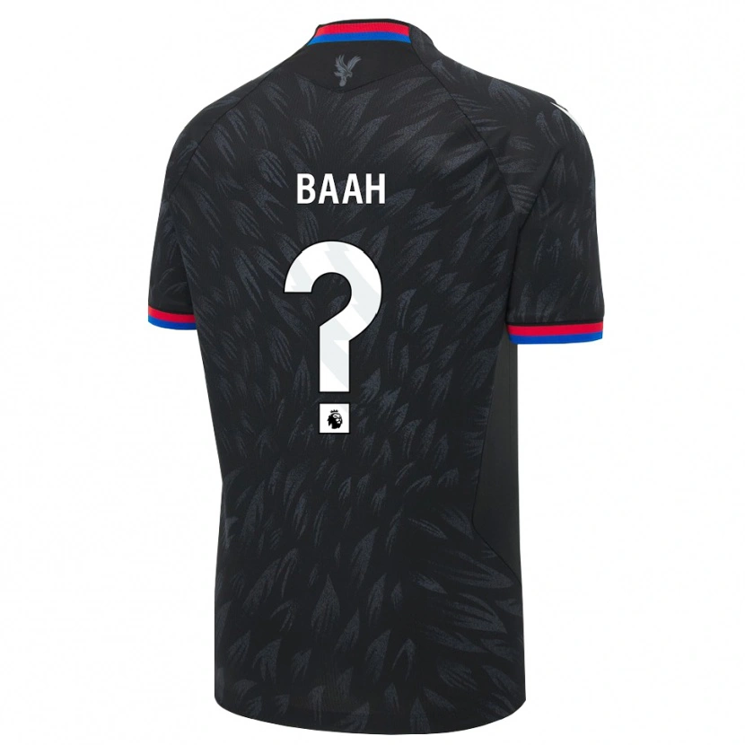 Danxen Women Kwasi Baah #0 Black Blue Red Away Jersey 2026/27 T-Shirt