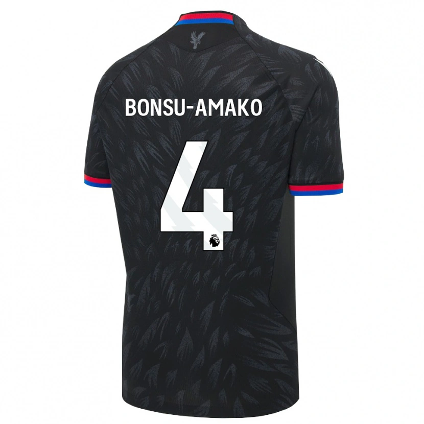 Danxen Women Sebastian Bonsu-Amako #4 Black Blue Red Away Jersey 2026/27 T-Shirt