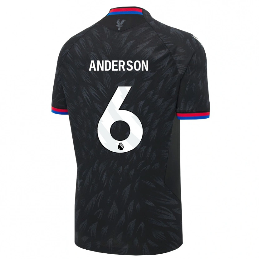 Danxen Women Raihaan Anderson #6 Black Blue Red Away Jersey 2026/27 T-Shirt