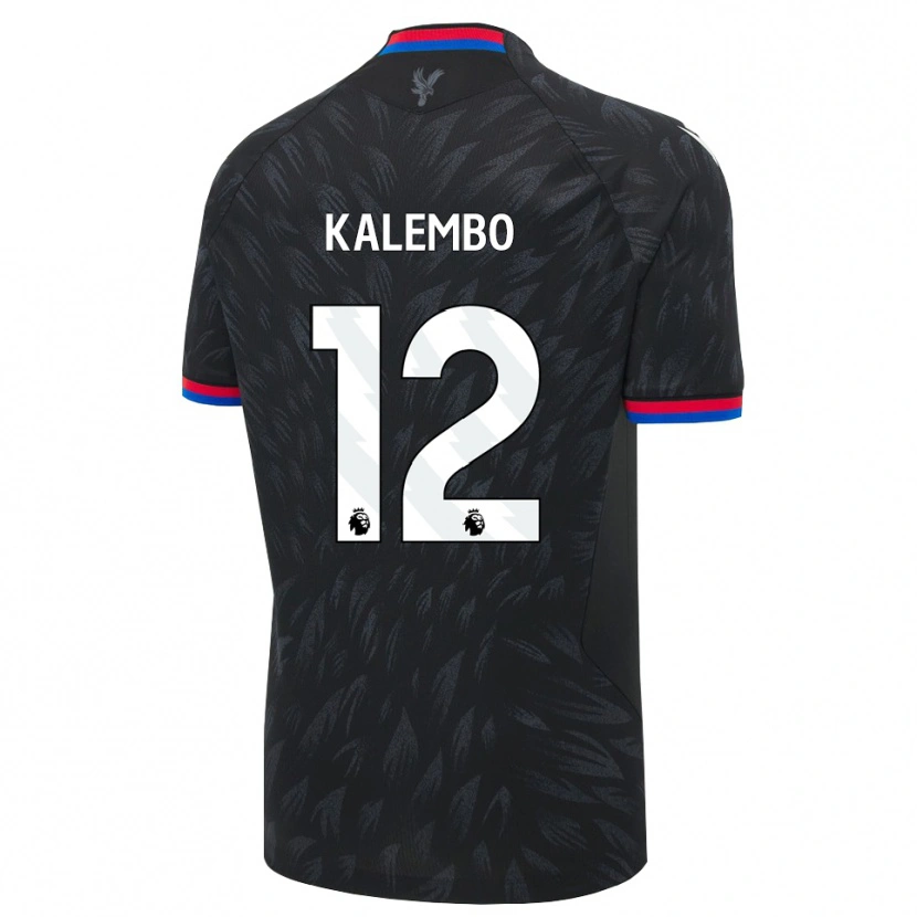 Danxen Women Nathanael Kalembo #12 Black Blue Red Away Jersey 2026/27 T-Shirt