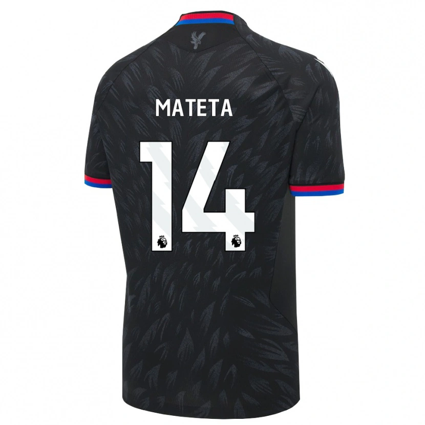 Danxen Women Jean-Philippe Mateta #14 Black Blue Red Away Jersey 2026/27 T-Shirt