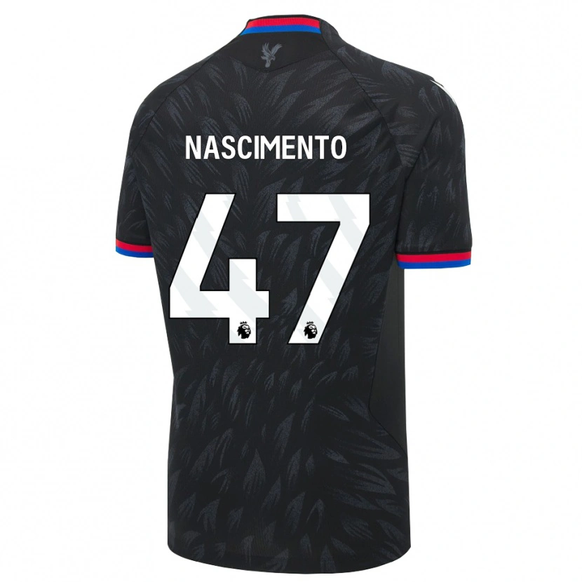 Danxen Women Adler Nascimento #47 Black Blue Red Away Jersey 2026/27 T-Shirt