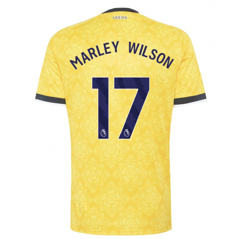 Danxen Women Marley Wilson #17 Yellow White Black Away Jersey 2026/27 T-Shirt