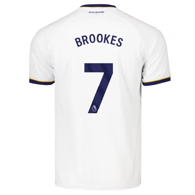 Danxen Women Harry Brookes #7 Midnight Blue White Yellow Away Jersey 2026/27 T-Shirt