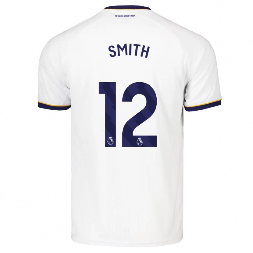 Danxen Women Lewis Smith #12 Midnight Blue White Yellow Away Jersey 2026/27 T-Shirt