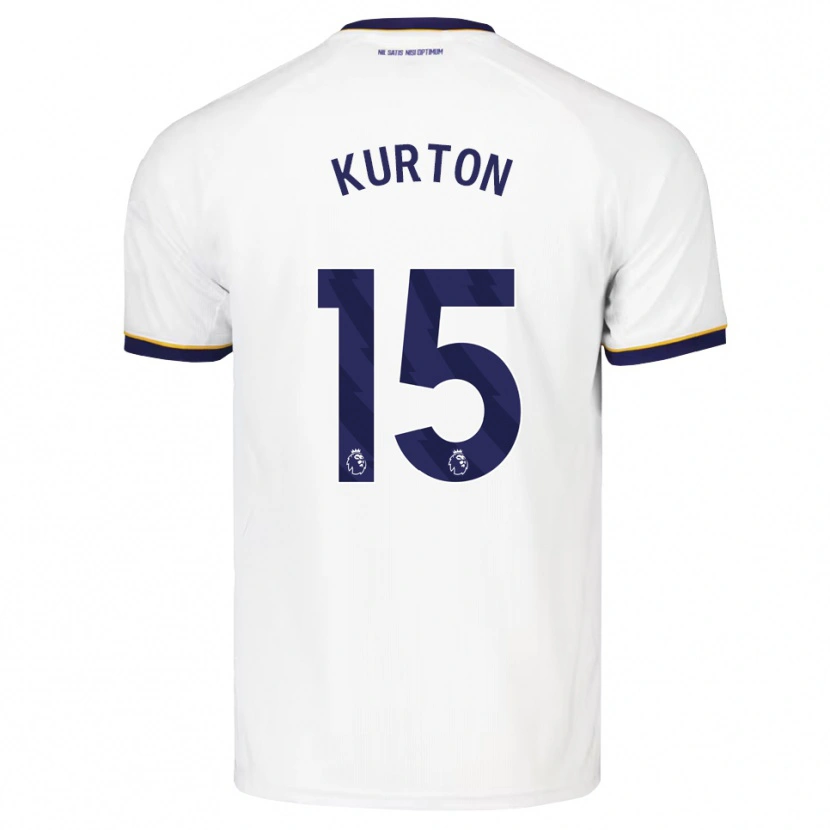 Danxen Women Joe Kurton #15 Midnight Blue White Yellow Away Jersey 2026/27 T-Shirt