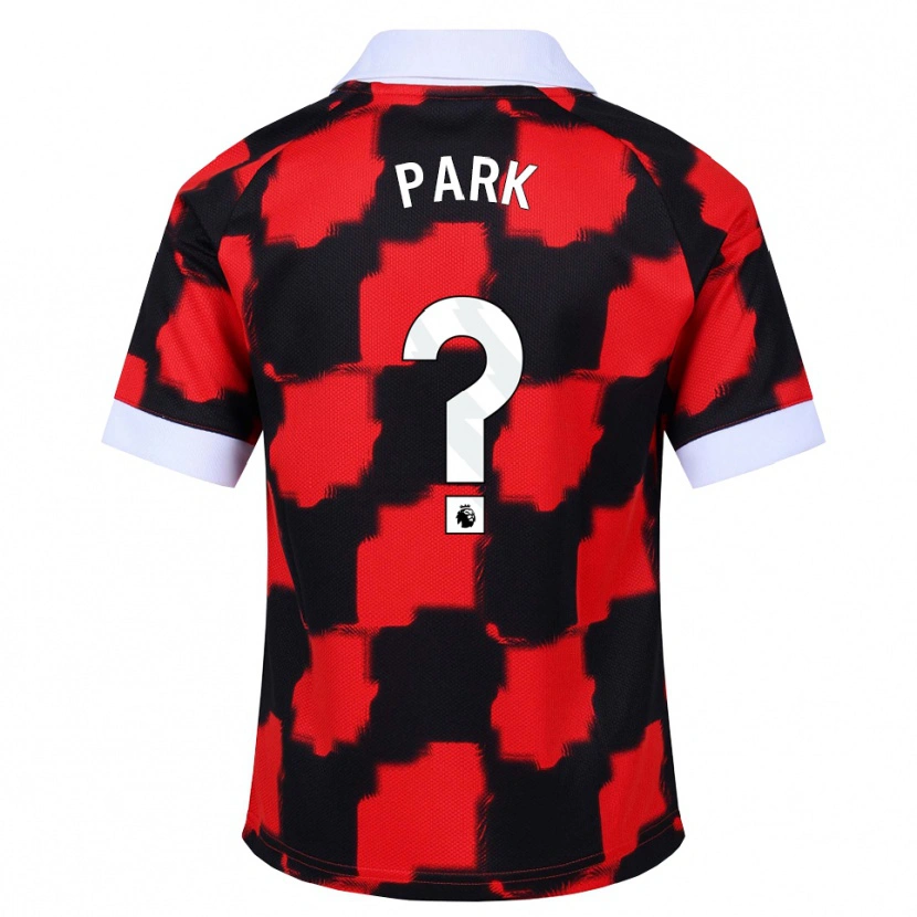 Danxen Women Damon Park #0 Red White Black Away Jersey 2026/27 T-Shirt