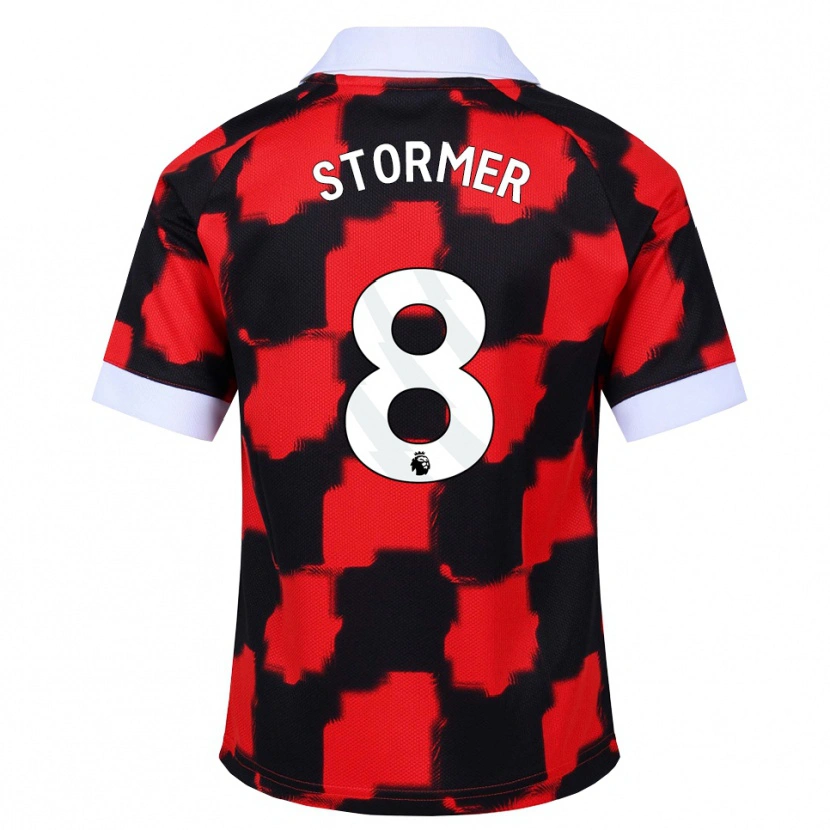 Danxen Women Becky Stormer #8 Red White Black Away Jersey 2026/27 T-Shirt