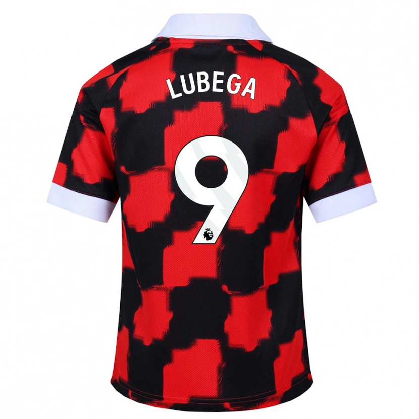 Danxen Women Bashil Lubega #9 Red White Black Away Jersey 2026/27 T-Shirt