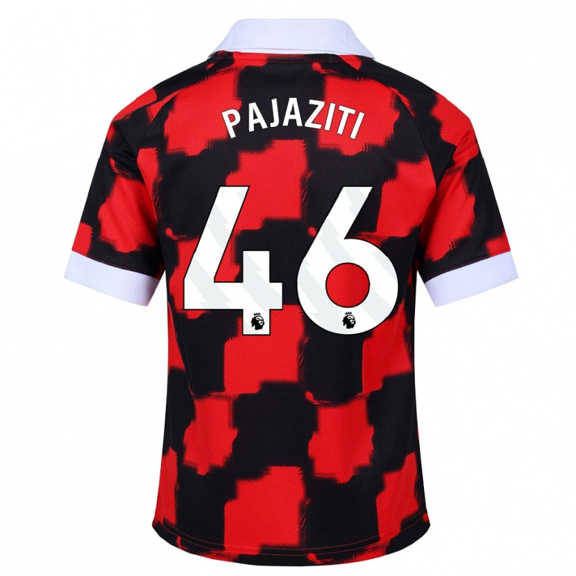 Danxen Women Adrion Pajaziti #46 Red White Black Away Jersey 2026/27 T-Shirt