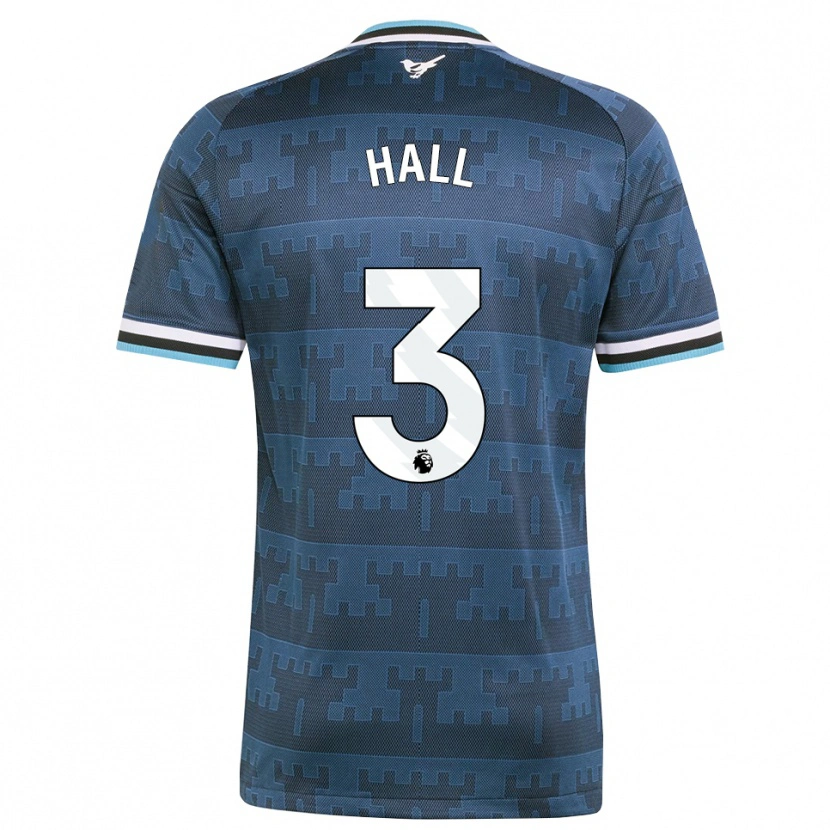 Danxen Women Lewis Hall #3 Yellow Black Blue Away Jersey 2026/27 T-Shirt