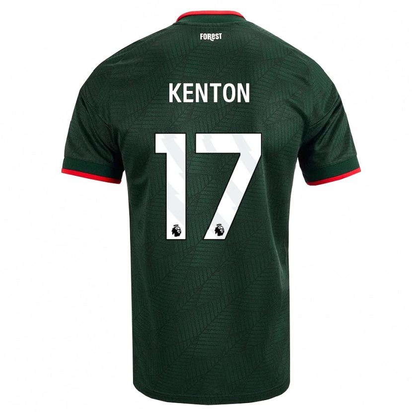Danxen Women Kamai Kenton #17 Dark Green Red Away Jersey 2026/27 T-Shirt