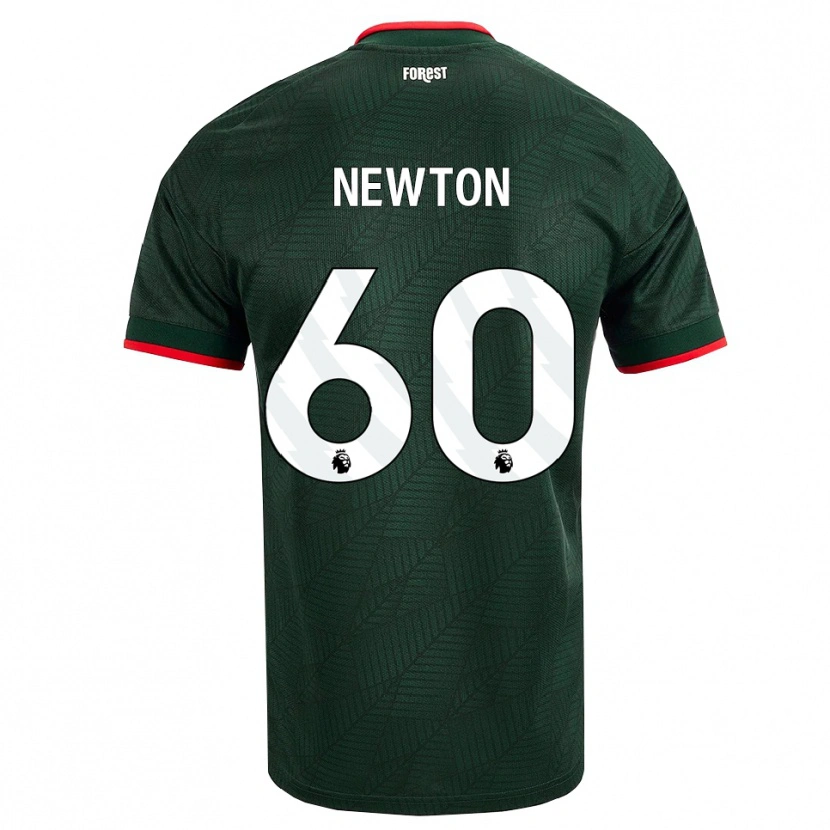 Danxen Women Jamie Newton #60 Dark Green Red Away Jersey 2026/27 T-Shirt