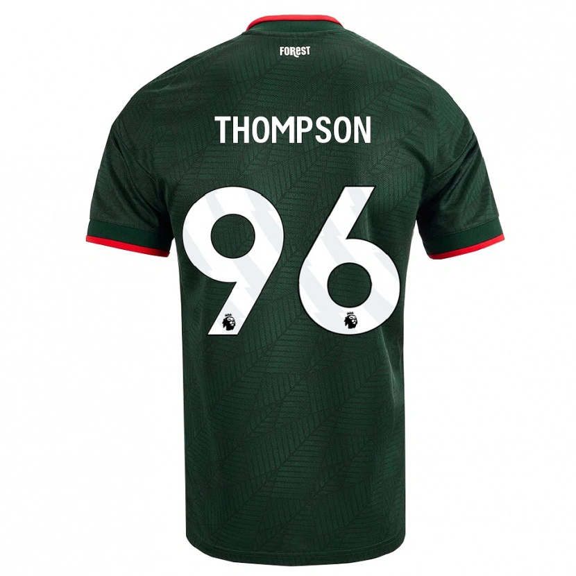 Danxen Women Kalum Thompson #96 Dark Green Red Away Jersey 2026/27 T-Shirt