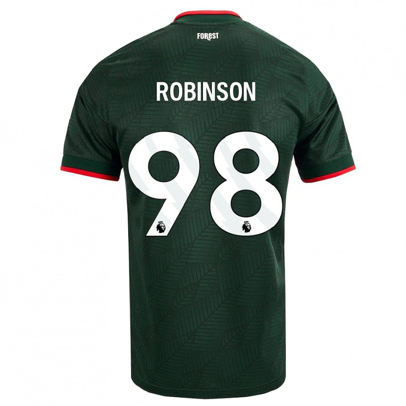 Danxen Women Riko Robinson #98 Dark Green Red Away Jersey 2026/27 T-Shirt
