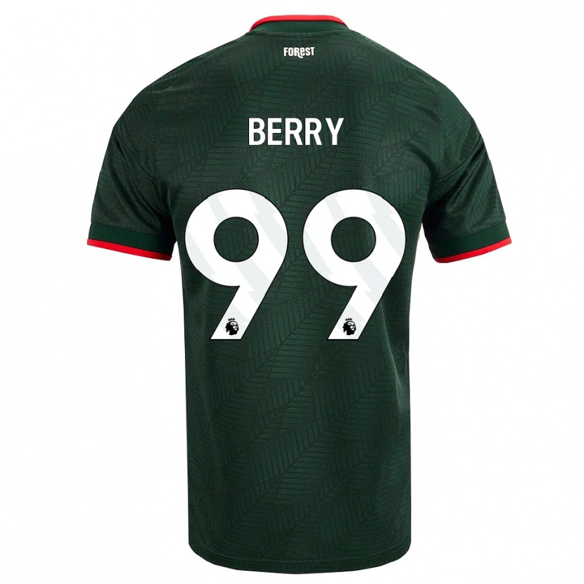 Danxen Women Adam Berry #99 Dark Green Red Away Jersey 2026/27 T-Shirt