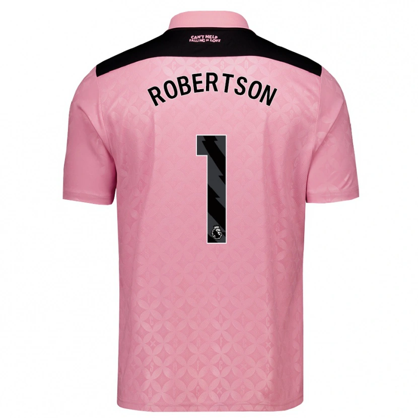 Danxen Women Finley Robertson #1 Light Pink Black Away Jersey 2026/27 T-Shirt