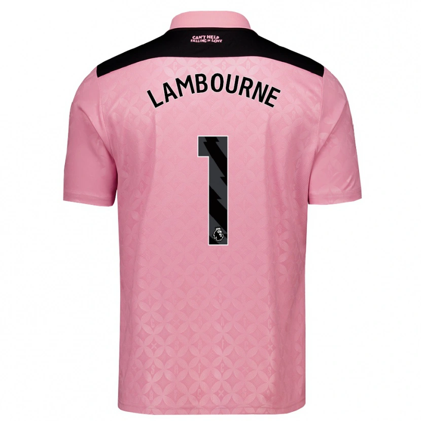 Danxen Women Demi Lambourne #1 Light Pink Black Away Jersey 2026/27 T-Shirt