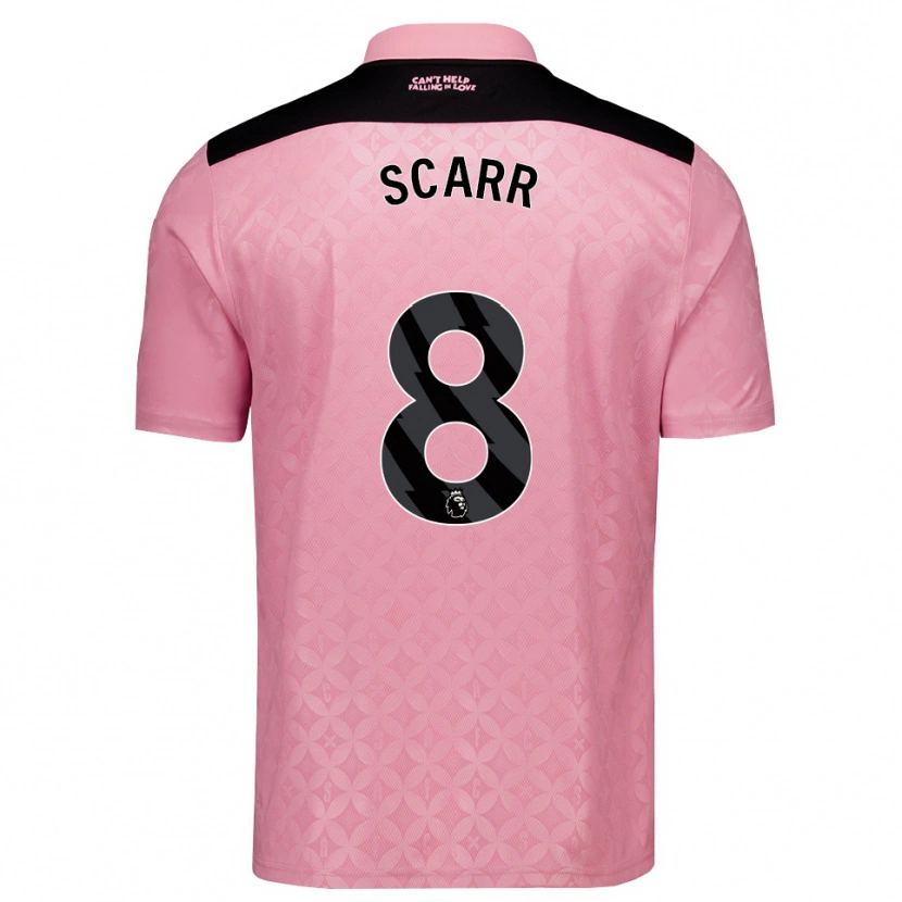 Danxen Women Emily Scarr #8 Light Pink Black Away Jersey 2026/27 T-Shirt