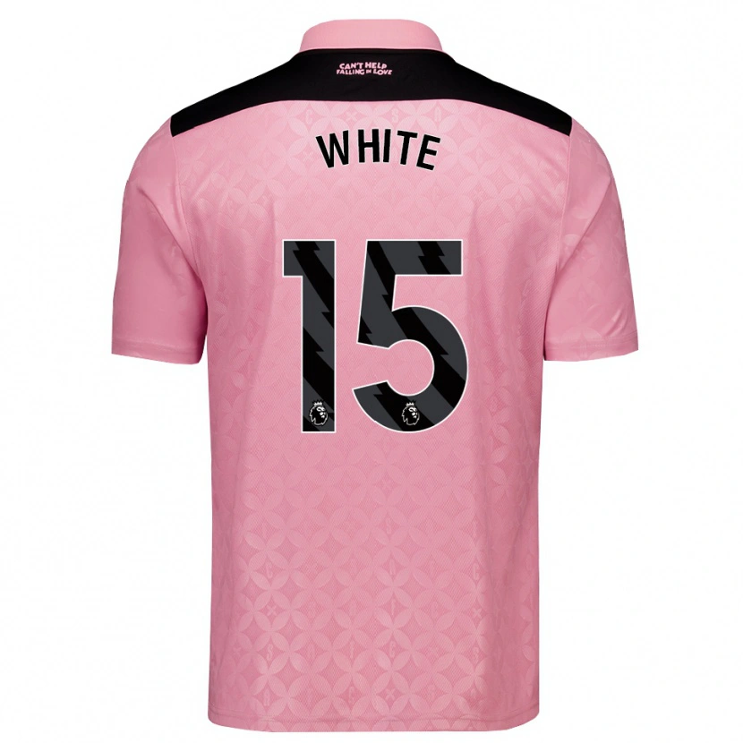 Danxen Women Noah White #15 Light Pink Black Away Jersey 2026/27 T-Shirt