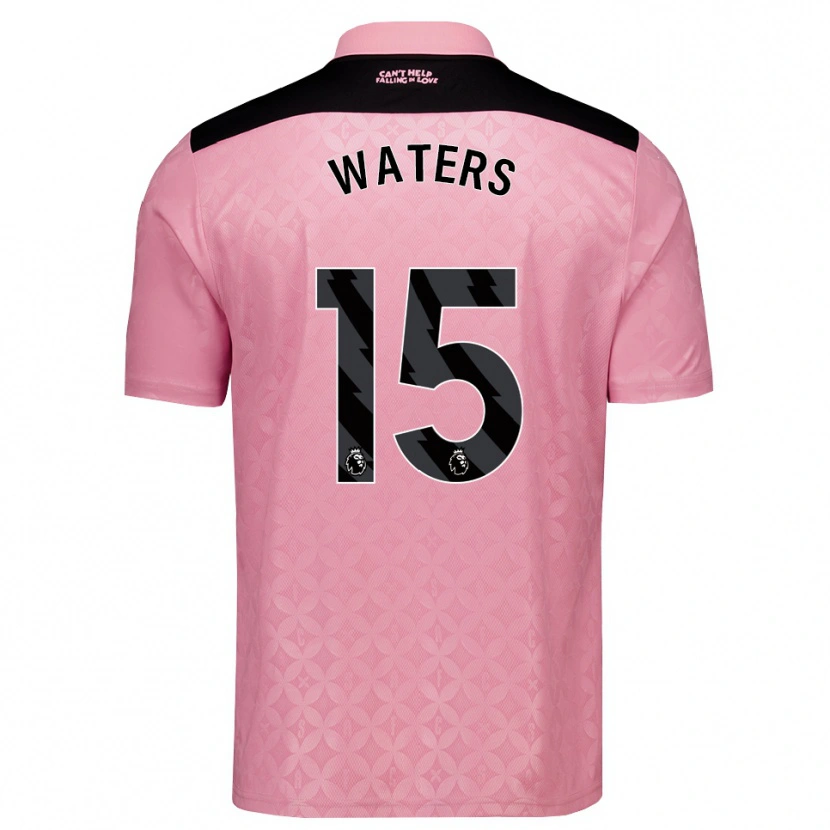 Danxen Women Jake Waters #15 Light Pink Black Away Jersey 2026/27 T-Shirt