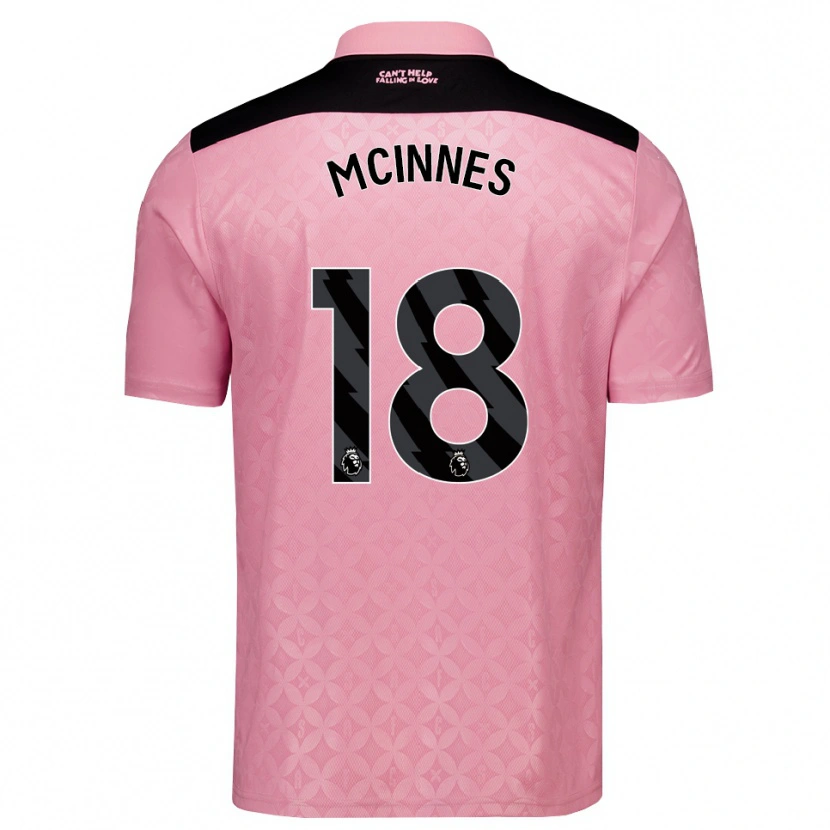 Danxen Women Libby Mcinnes #18 Light Pink Black Away Jersey 2026/27 T-Shirt