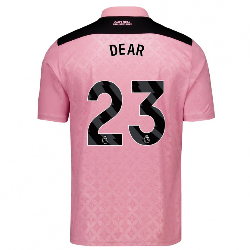 Danxen Women Jenna Dear #23 Light Pink Black Away Jersey 2026/27 T-Shirt