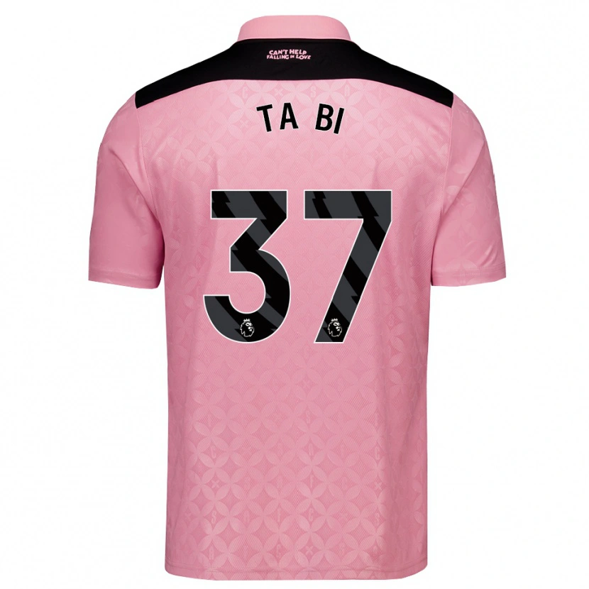 Danxen Women Jocelin Ta Bi #37 Light Pink Black Away Jersey 2026/27 T-Shirt