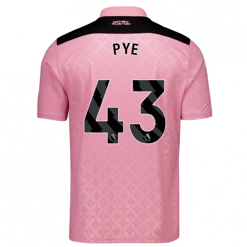 Danxen Women Connor Pye #43 Light Pink Black Away Jersey 2026/27 T-Shirt