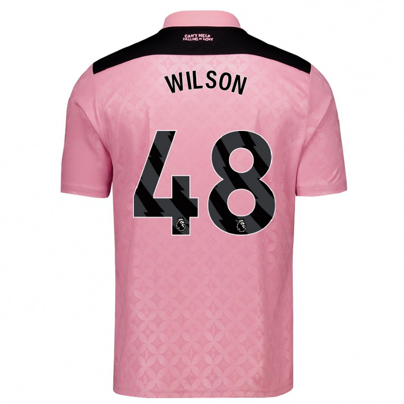 Danxen Women Callum Wilson #48 Light Pink Black Away Jersey 2026/27 T-Shirt