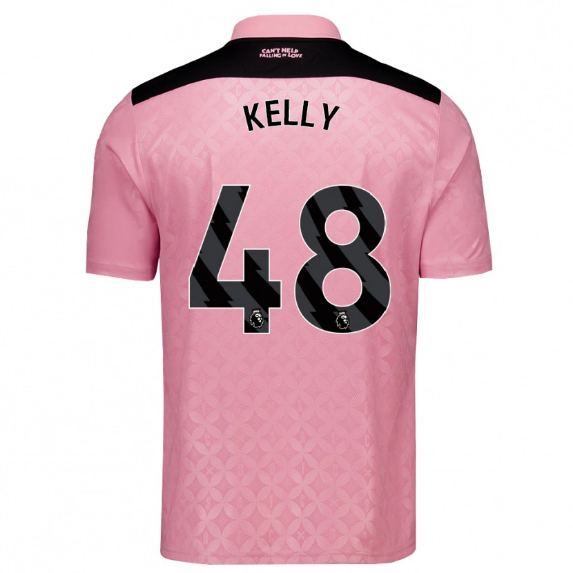 Danxen Women Caden Kelly #48 Light Pink Black Away Jersey 2026/27 T-Shirt