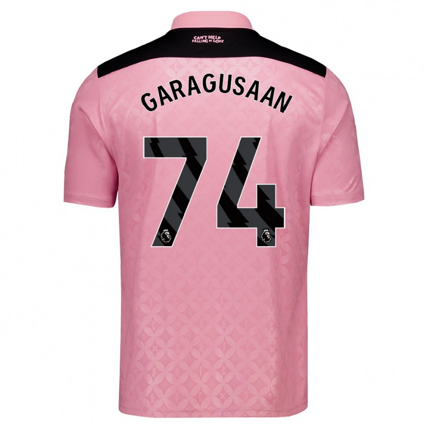 Danxen Women Finn Geragusyan #74 Light Pink Black Away Jersey 2026/27 T-Shirt
