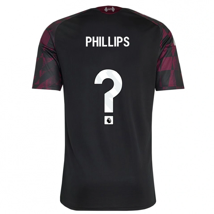 Danxen Women Charlie Phillips #0 Black White Purple Third Jersey 2026/27 T-Shirt