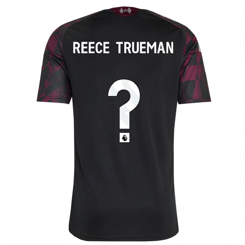 Danxen Women Reece Trueman #0 Black White Purple Third Jersey 2026/27 T-Shirt