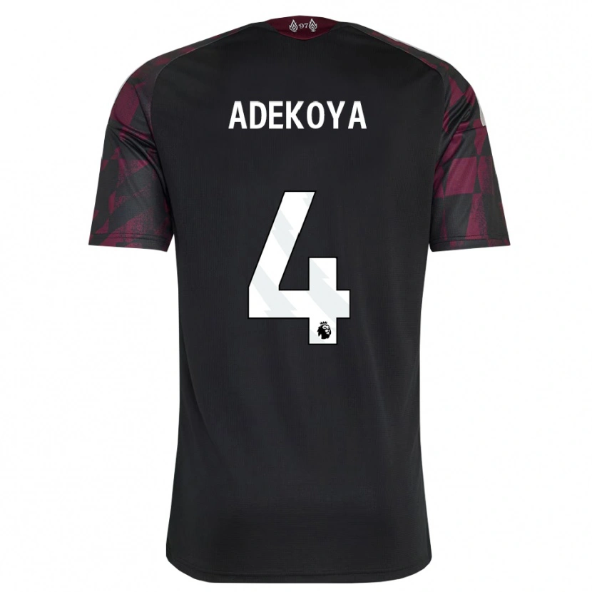Danxen Women Noah Adekoya #4 Black White Purple Third Jersey 2026/27 T-Shirt