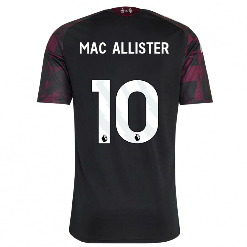 Danxen Women Alexis Mac Allister #10 Black White Purple Third Jersey 2026/27 T-Shirt
