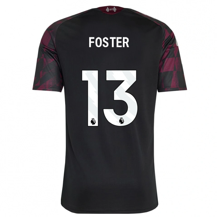 Danxen Women Rylee Foster #13 Black White Purple Third Jersey 2026/27 T-Shirt