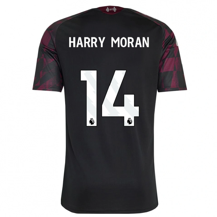 Danxen Women Harry Moran #14 Black White Purple Third Jersey 2026/27 T-Shirt