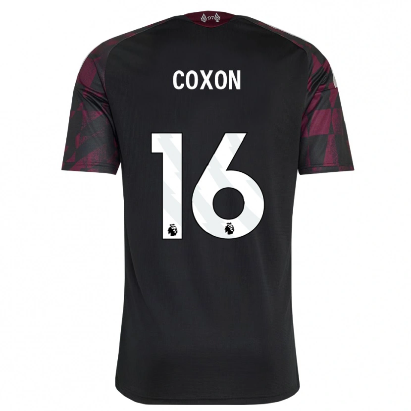 Danxen Women Zak Coxon #16 Black White Purple Third Jersey 2026/27 T-Shirt