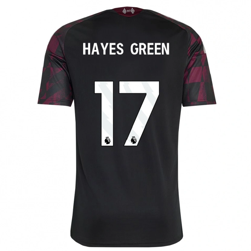 Danxen Women Charlie Hayes-Green #17 Black White Purple Third Jersey 2026/27 T-Shirt
