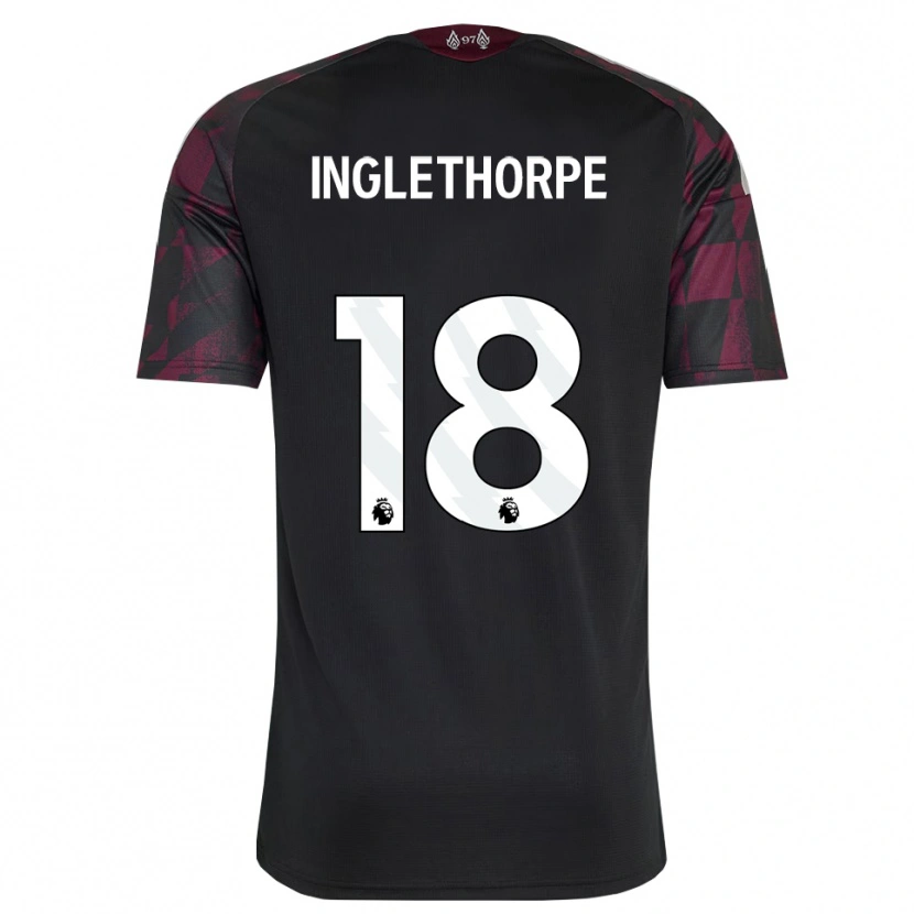 Danxen Women Finn Inglethorpe #18 Black White Purple Third Jersey 2026/27 T-Shirt
