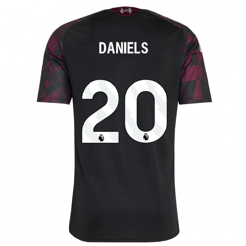 Danxen Women Yana Daniels #20 Black White Purple Third Jersey 2026/27 T-Shirt