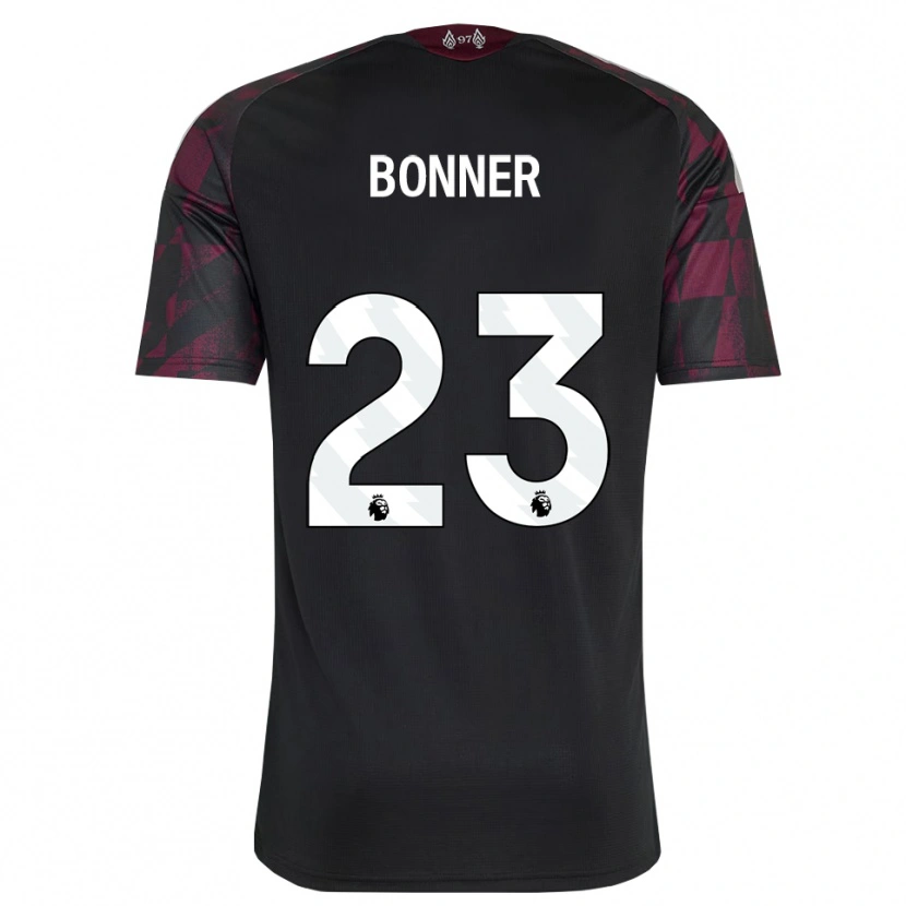 Danxen Women Gemma Bonner #23 Black White Purple Third Jersey 2026/27 T-Shirt
